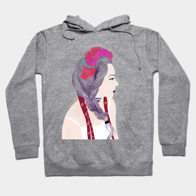 Slovak girl Hoodie by njikshik